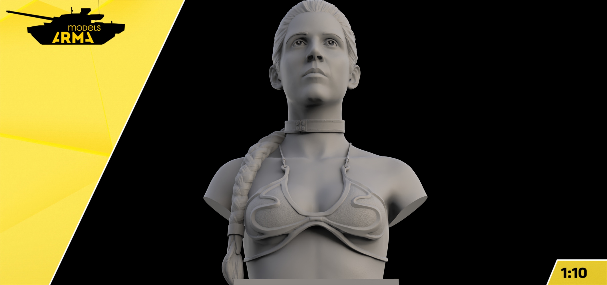 AM1029 Бюст принцесса Лея