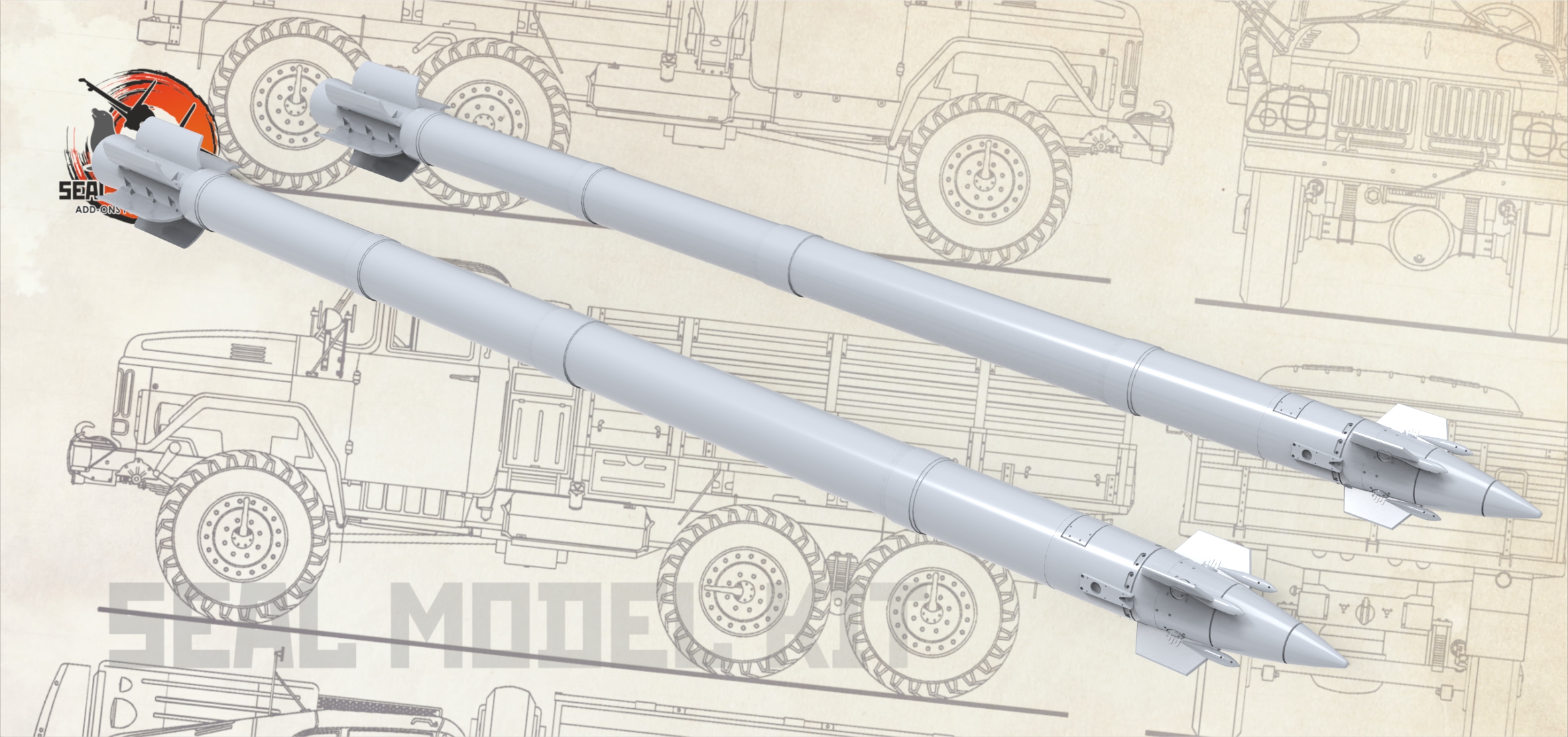 smk72101 Управляемый реактивный снаряд РСЗО Торнадо-С