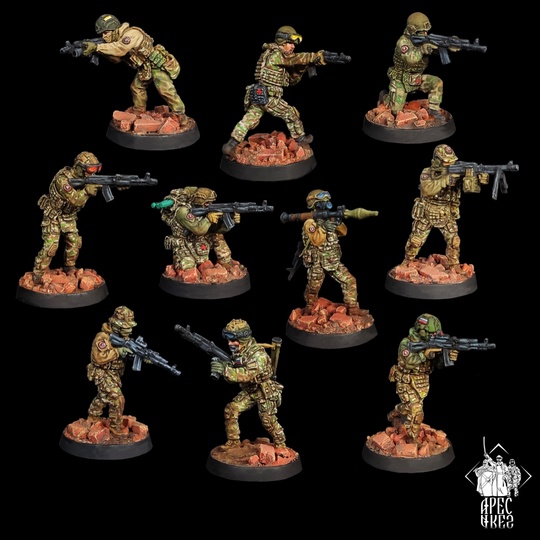 STP35 Штурмовики ЧВК Вагнер Арес