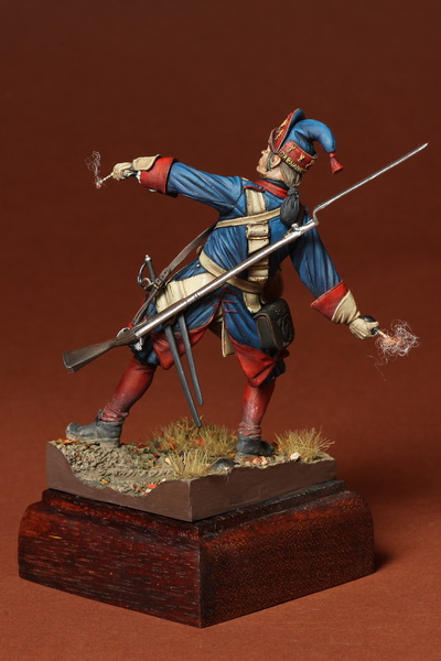 75-002SOGA Grenadier of the Swedish infantry. Great Northern War 1700-1721 SOGA Miniatures