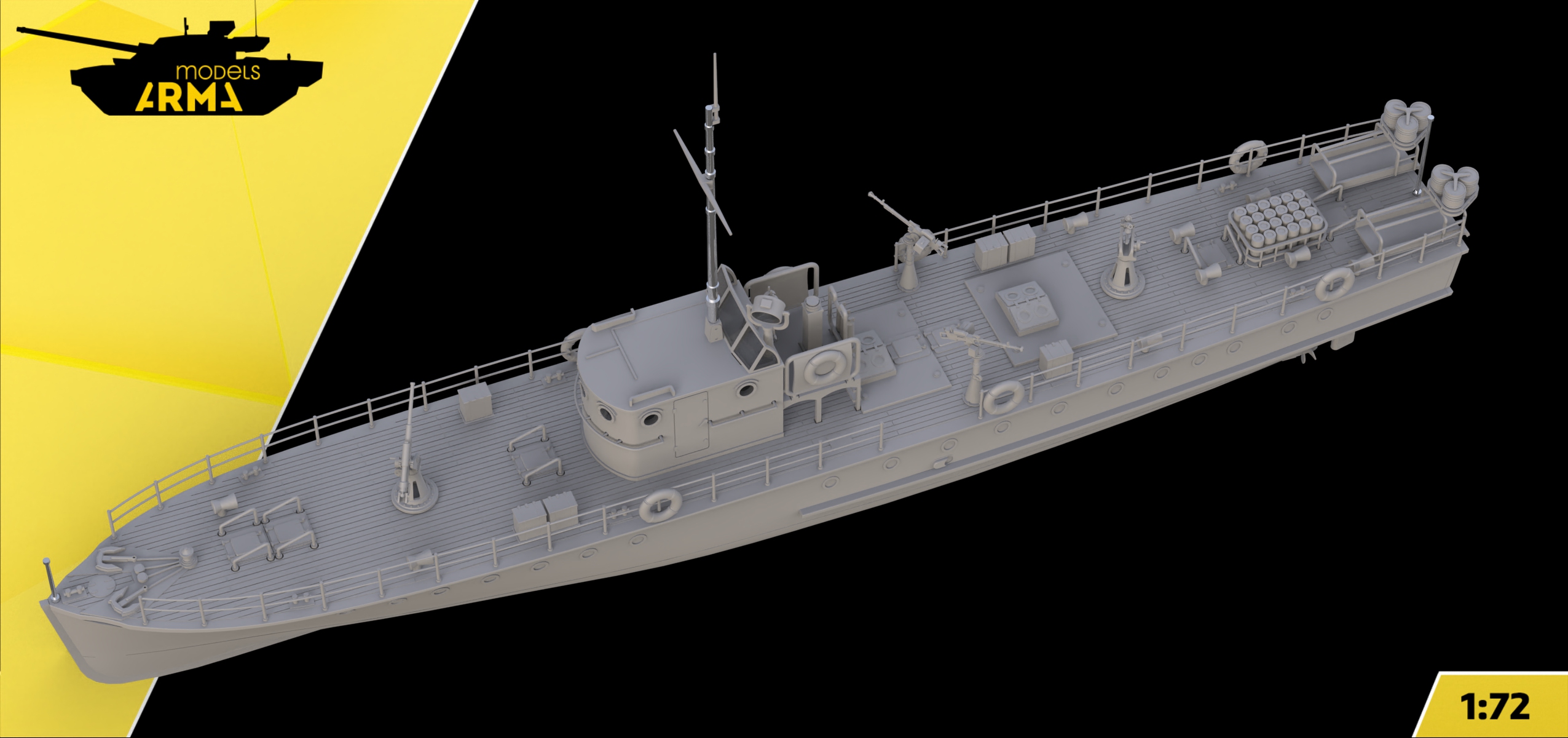 AM72469 Советский  малый охотник проекта МО-4 Arma Models