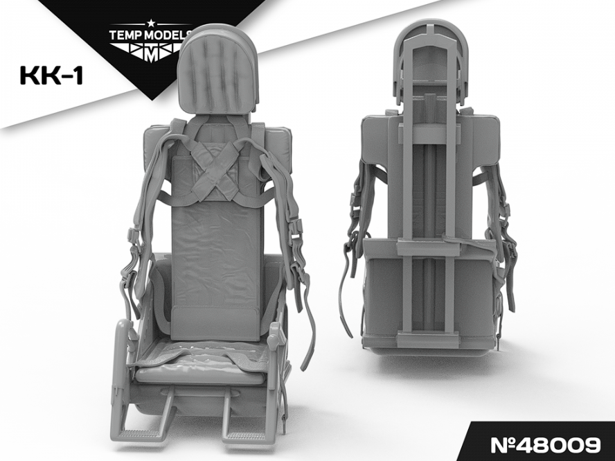 48009 КАТАПУЛЬТНОЕ КРЕСЛО КК-1 1/48 Temp Models