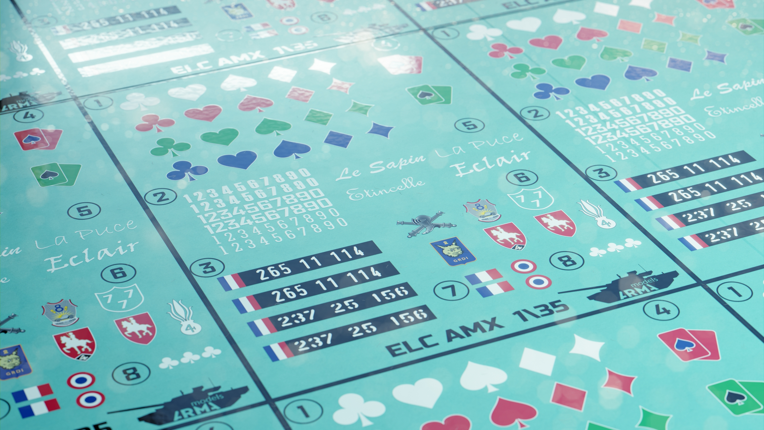 AM36040 Декали для AMX ELC BIS