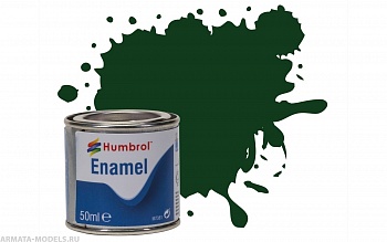 AQ0003 Краска эмалевая No 3 Brunswick Green - Gloss Tinlet No 2 50 ml