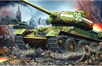 00902 Танк  Т-34/85 мод.1944 г. завода №183