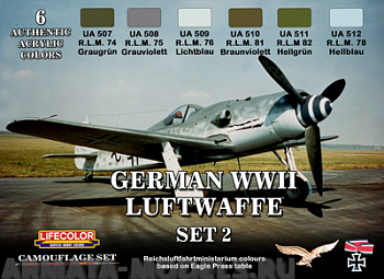 CS07 Набор GERMAN WWII LUFTWAFFE SET 2