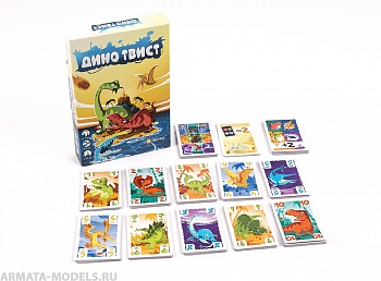 PG12002EUR Игра настольная Дино Твист