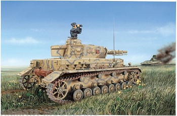 7321Д Танк 1/72 Pz.Kpfw.IV Ausf.F1(F) (10013160/230420/0210189, КИТАЙ )