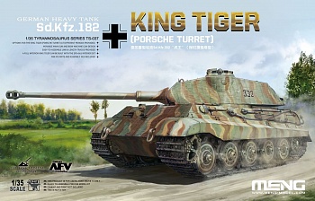 TS-037 1/35 German Heavy Tank Sd.Kfz.182 King Tiger (Porsche Turret)