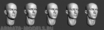 ARM356011 Головы (без волос) №2