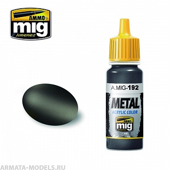 AMIG0192 Ammo Mig Акриловая краска POLISHED METAL 17 мл