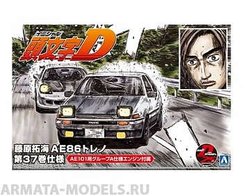 05961 Toyota Trueno 86 Takumi Fujiwara Comics vol.37 ver.
