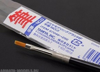 87046T Кисточка №0 (плоская средняя) HF