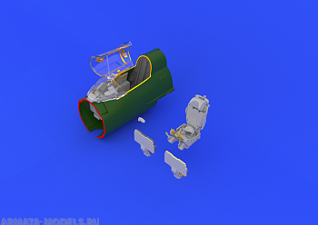 648129ED Интерьер MiG-21R interior