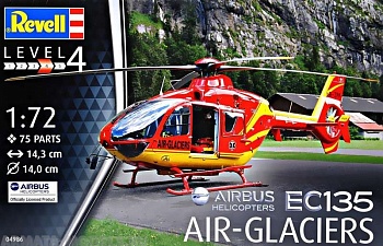 04986 Многоцелевой легкий вертолет EC135 авиакомпании AIR-GLACIERS