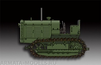 07112 Тягач Russian ChTZ S-65 Tractor