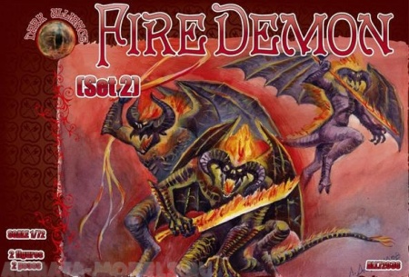 ALL72036 Фигуры Fire Demon set 2 1/72 Dark Alliance