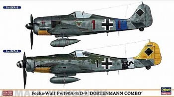 02078 (02078-8) Самолет  FOCKE-WULF Fw190A-8/D-9 DORTENMANN COMBO
