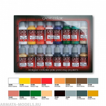 V-72299 Набор Game Color 16 цв./ Introduction набор