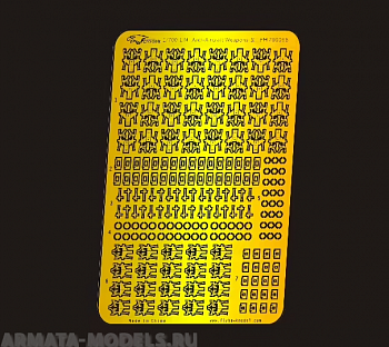 FH700068 Фототравление WWII IJN Anti-aircraft Weapons II