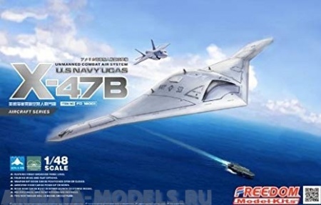 18001 1/48 X-47B UCAV FREEDOM