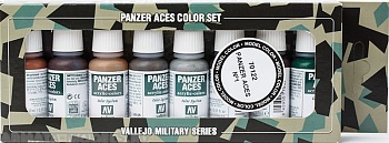 V-70122 Набор №1 Panzer Aces 8 цв. набор