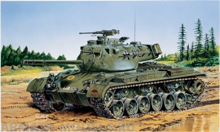 6447ИТ Танк M-47 Patton Italeri