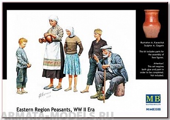 Набор фигурок MB3588 Сельские жители, 2 MB, фигуры