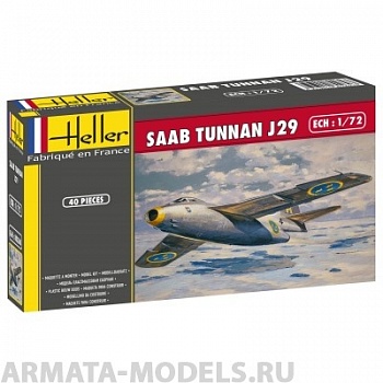 80260 Самолёт Saab Tunnan J29  (1:72)