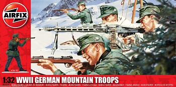 A04713 Набор фигур  WWII German Mountain Troops 1:32