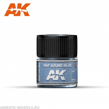 RC291 Краска Real Colors RAF Azure Blue 10ml