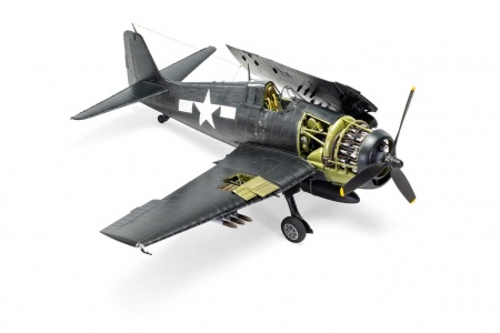 A19004 Сборная модель самолета Grumman F6-F5 Hellcat Airfix