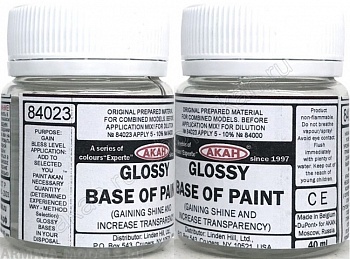 84023A Глянцевая основа краски (усилитель блеска и прозрачности краски)