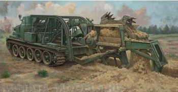 09502P Трактор Быстроходная траншейная машина БТМ-3