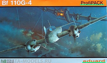 8206 Истребитель Bf-110G-4 плюс набор фототравления плюс цветная инструкция