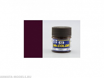 C042 Краска 10мл  MAHOGANY