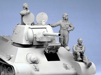 T-35001 Советские танкисты, лето 1943-45 гг (3)