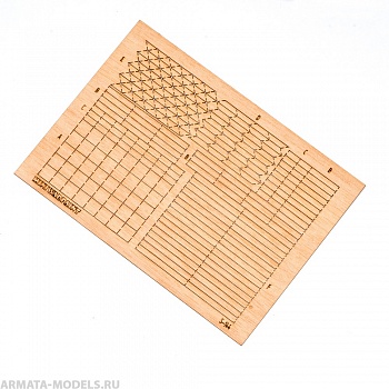 S-144 Паркет наборный Версальский квадрат, размер L