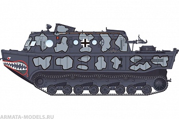 82919 Амфибия German Land-Wasser-Schlepper (LWS) Medium production