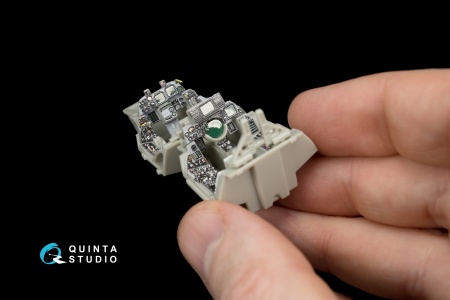QD48070 3D Декаль интерьера кабины F-14D (для модели Tamiya)