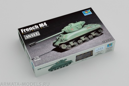 07169 Танк  French M4  (1:72) Trumpeter