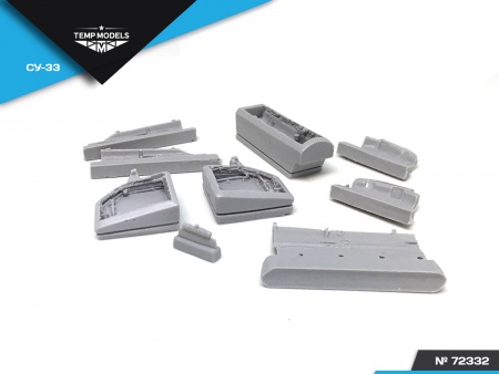 72332TMP Ниши шасси Су-33 Hasegawa