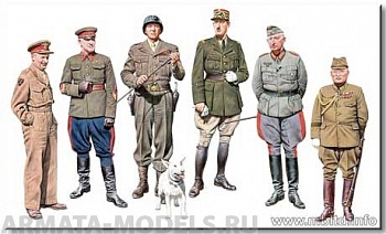 MB35108 Генералы Великой Отечественной войны, фигуры