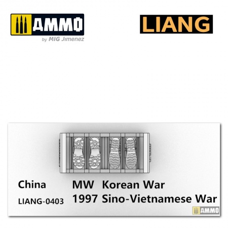 LIANG-0403 Набор штампов 3D-print Model Shoeprint Tools China