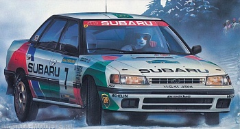 20290  Автомобиль SUBARU LEGACY RS 1992 SWEDISH RALLY