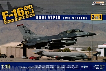 K48005 F-16DG/DJ Block 50 - USAF Viper 2-IN-1