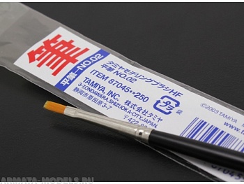 87045T Кисточка High Finish №02 (плоская узкая)