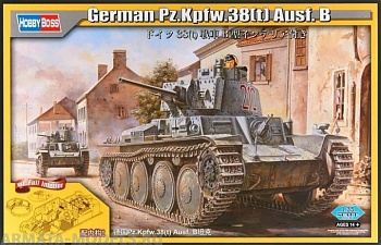 80141 Танк German Panzer Kpfw.38(t) Ausf.B 1/35