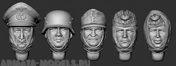 ARM356074 Немецкие солдаты ВОВ (зима) ,№1