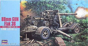 31138 Пушка 88мм GUN FLAK 36 MT38